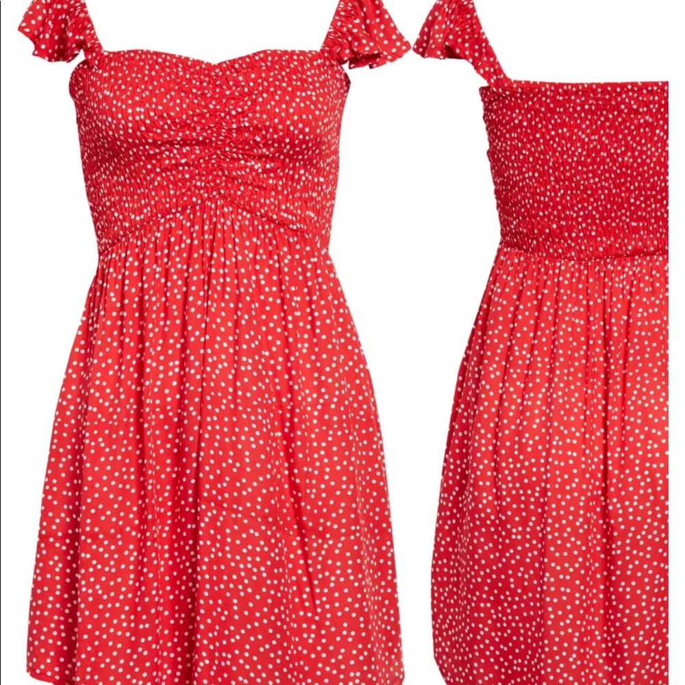 Tiare Hawaii Short Red Hollie dress, one size, never worn, NWT